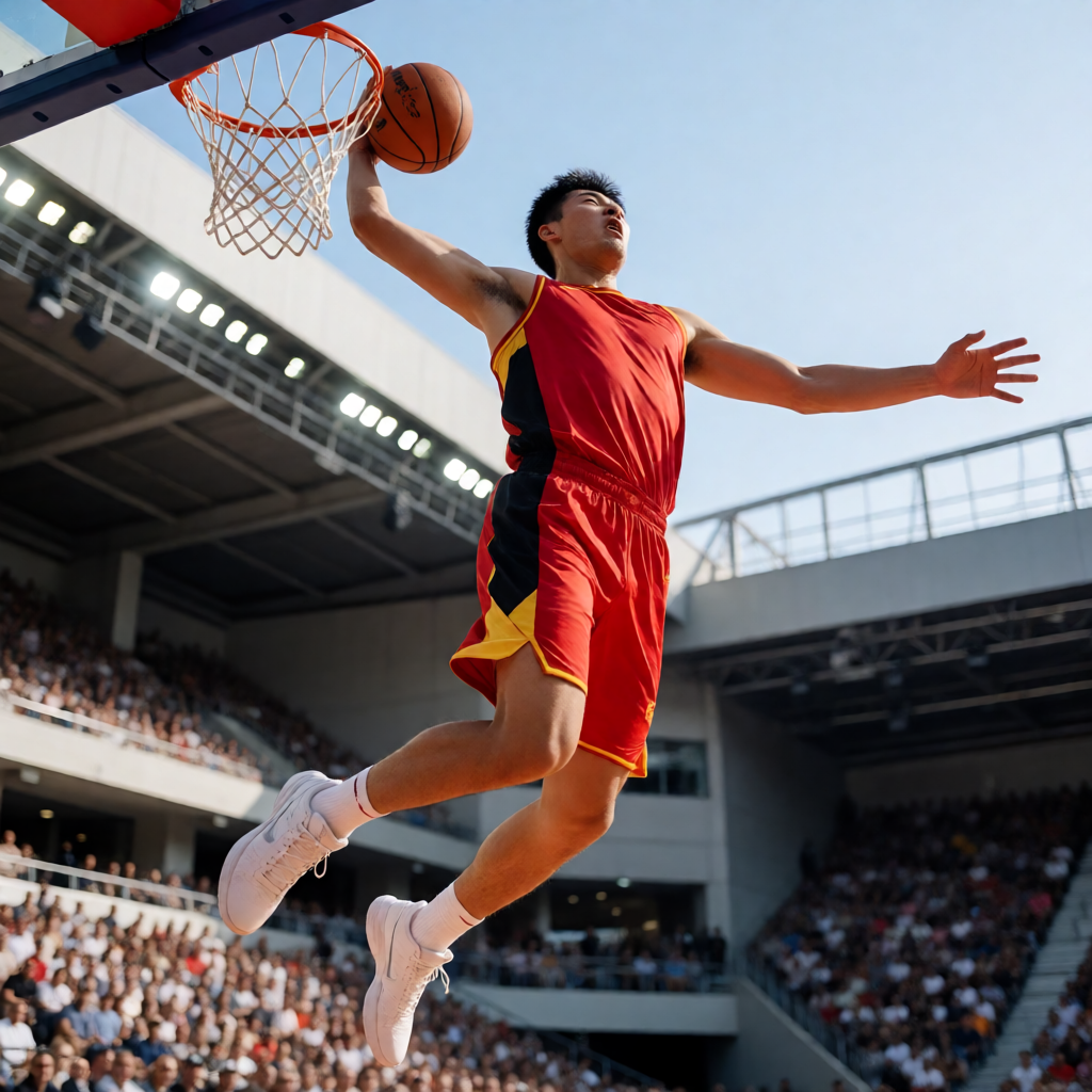8688体育篮球赛事 - NBA篮球比赛现场精彩扣篮瞬间，球员高空对抗激烈场面